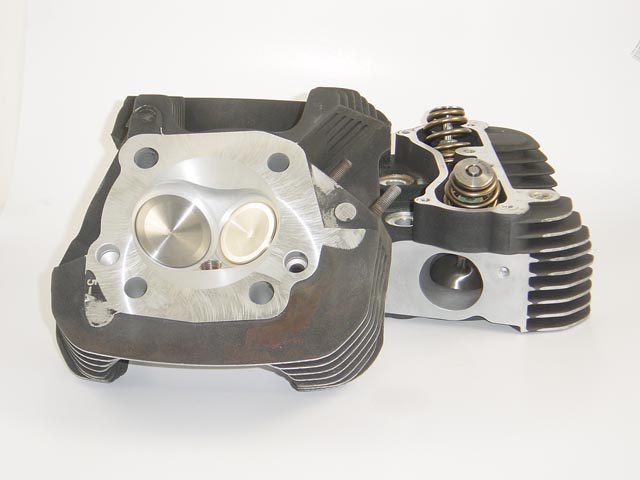 HAMMER PERFORMANCE CRUSH CNC Ported 2007 XL1200 Sportster Cylinder Heads